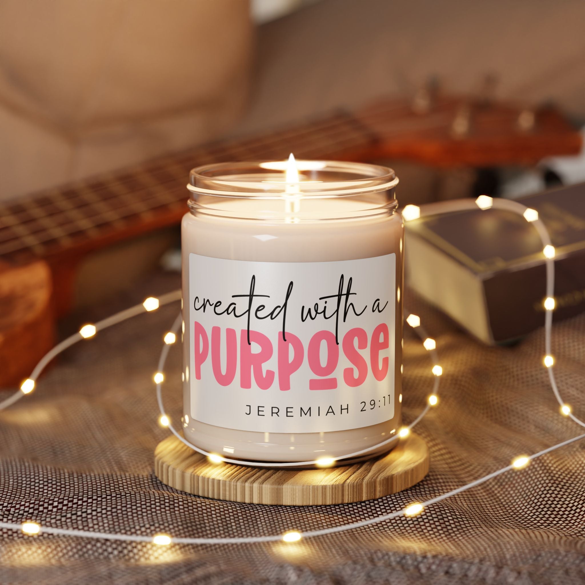 The Jeremiah 29:11 "Aroma of Intention" Candle
