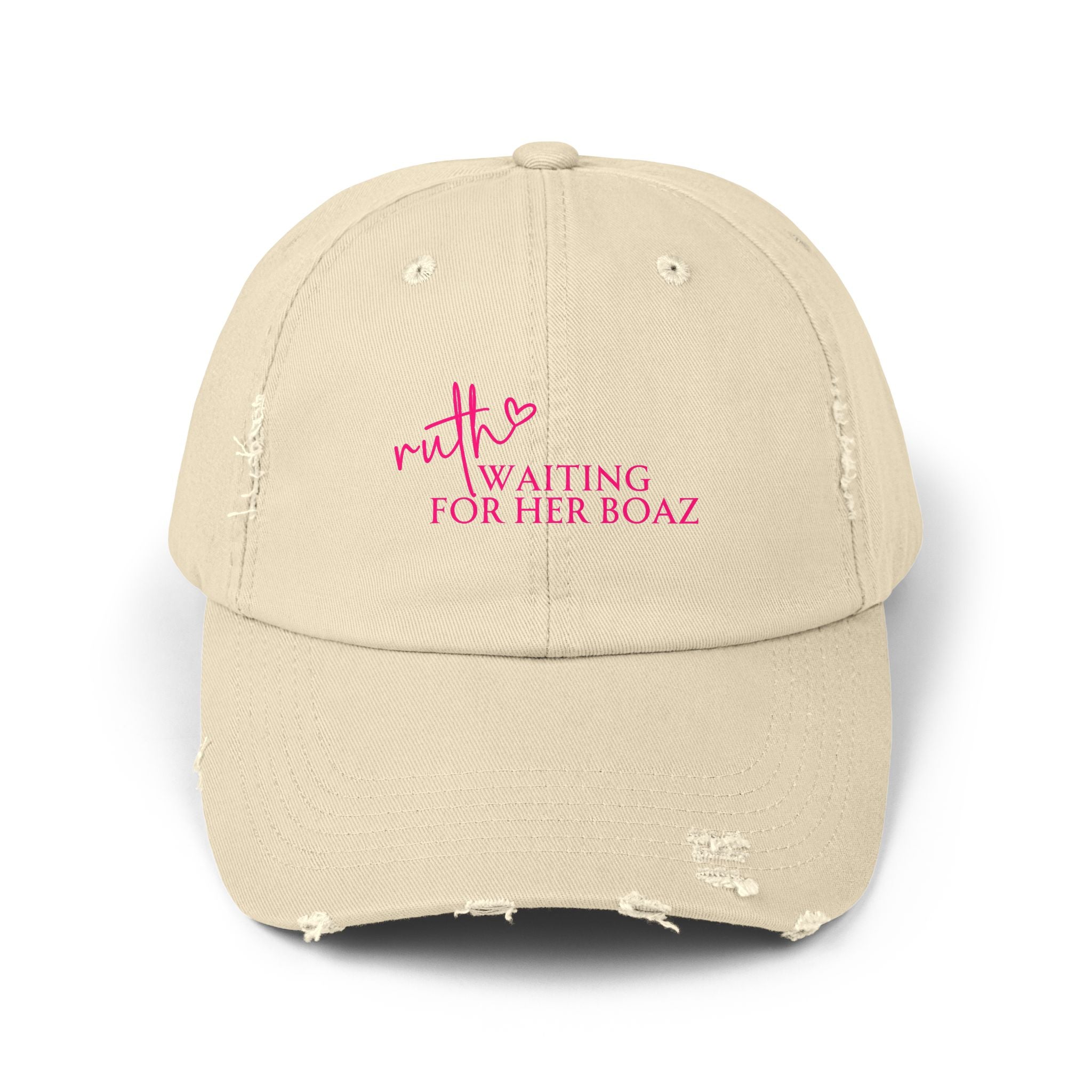 Title: The "Patient Heart" Ruth & Boaz Cap