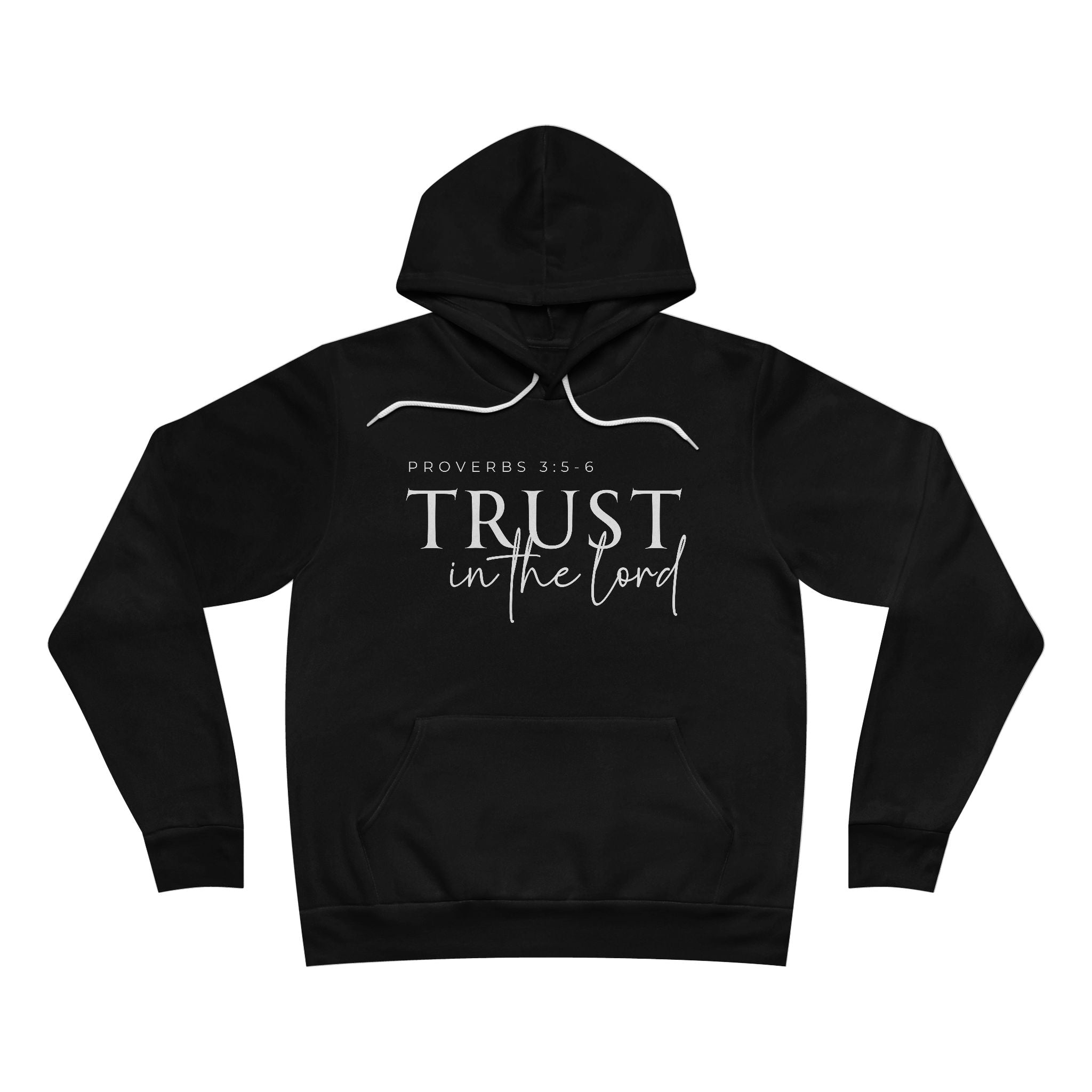 The Proverbs 3:5-6 "Heart's Anchor"Men  Hoodie