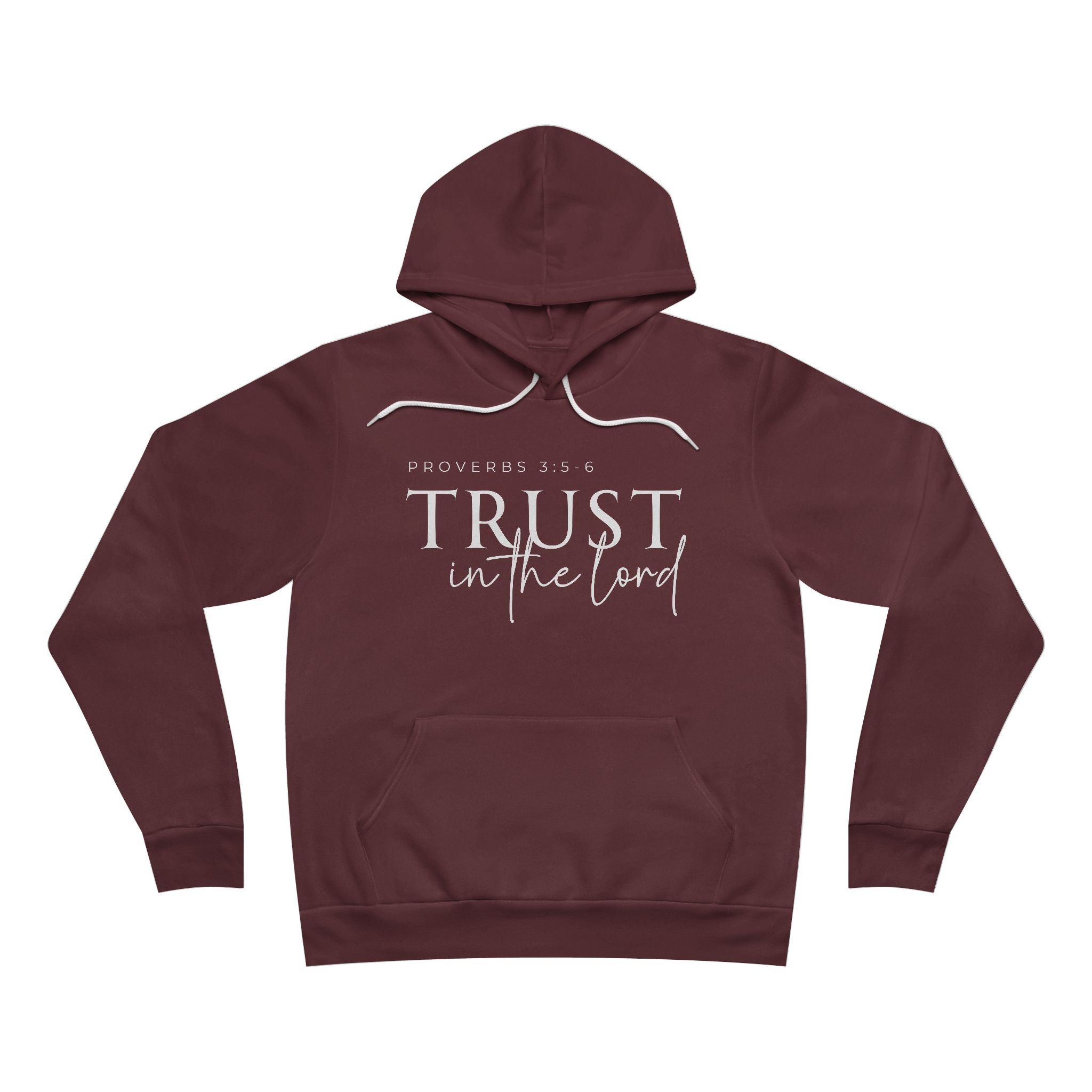 The Proverbs 3:5-6 "Heart's Anchor"Men  Hoodie