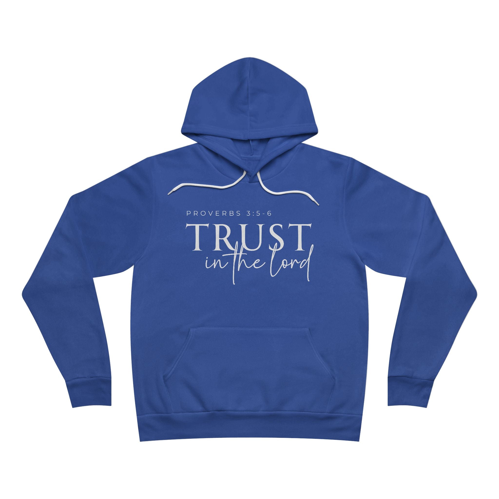 The Proverbs 3:5-6 "Heart's Anchor"Men  Hoodie