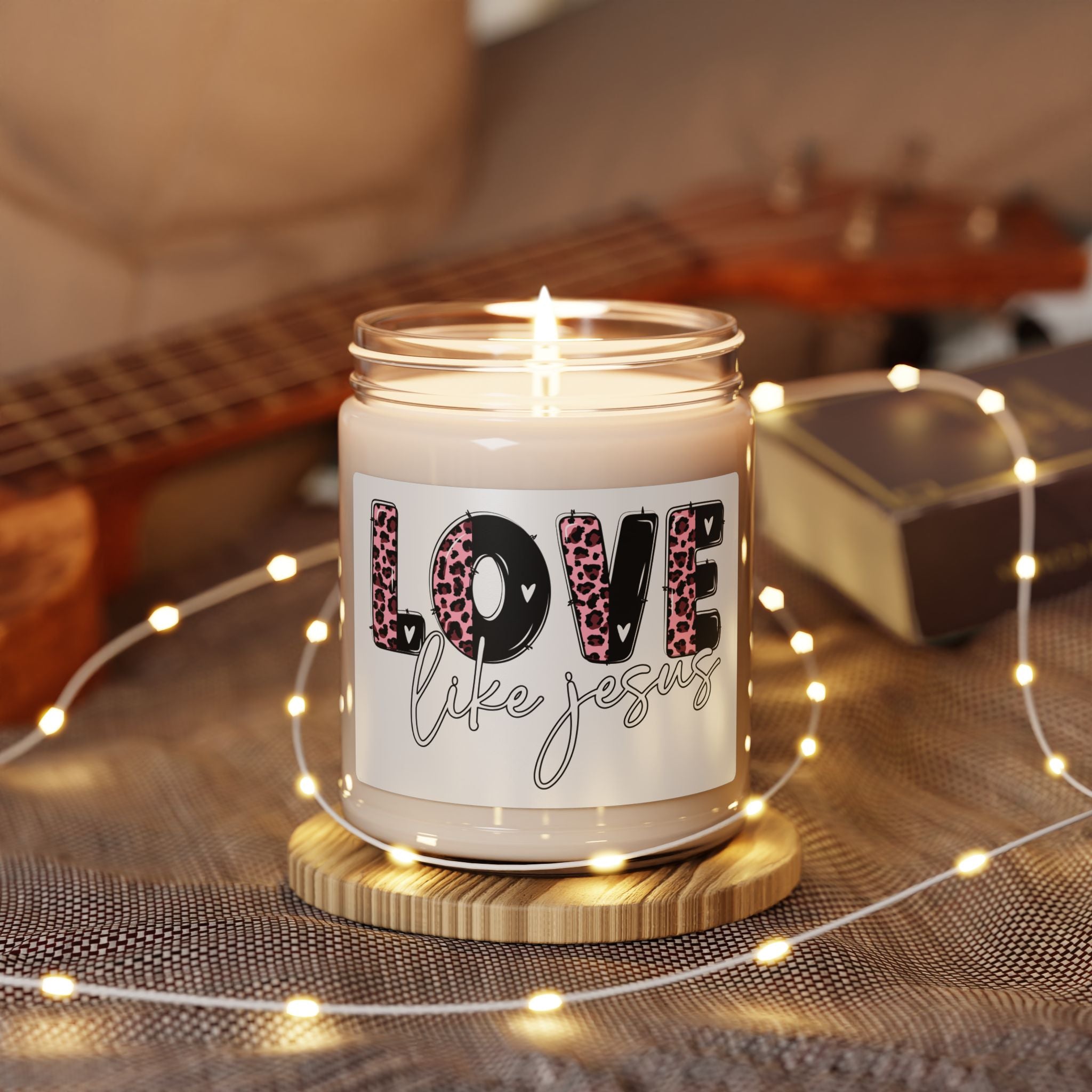 The "Unconditional Heart" Love Like Jesus Candle