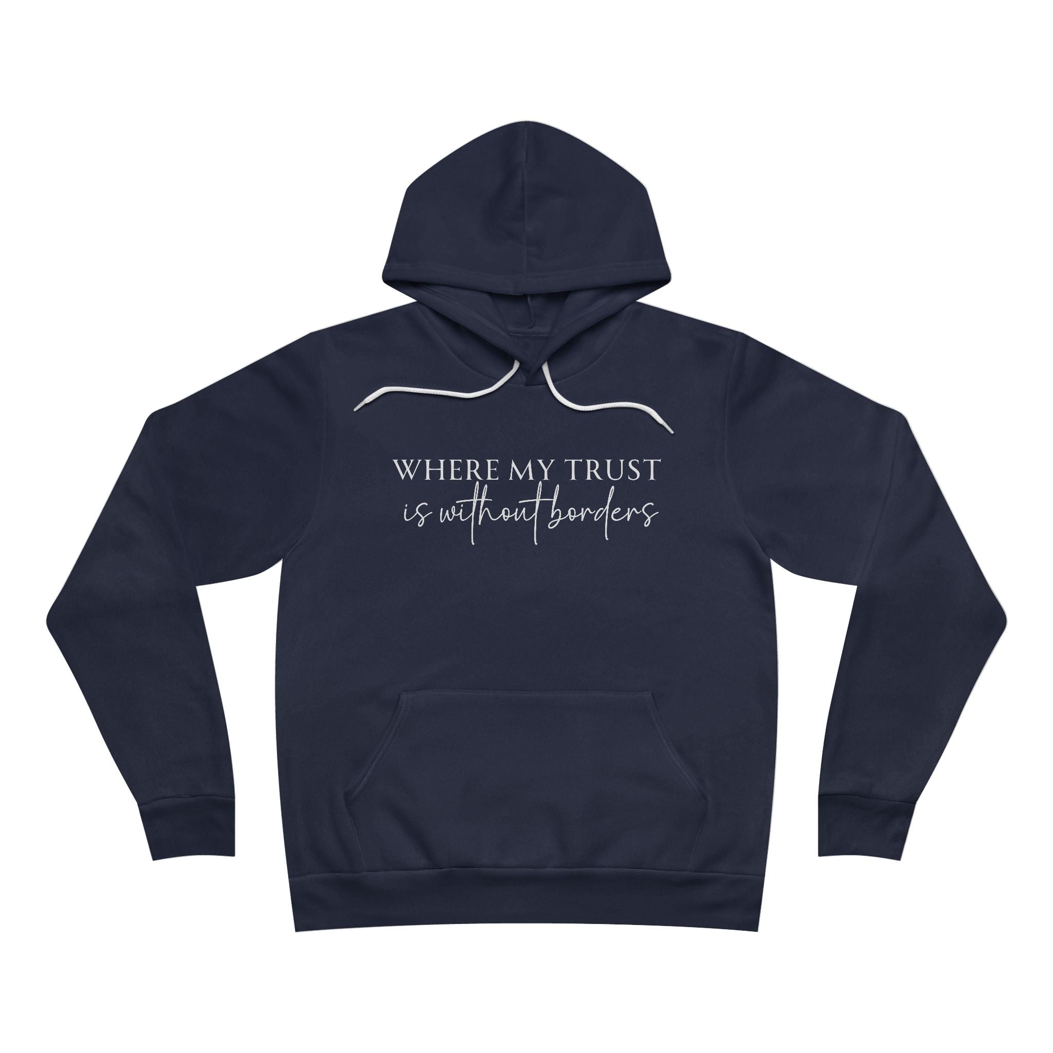 "Unbounded Faith" Deep Trust Women Hoodie