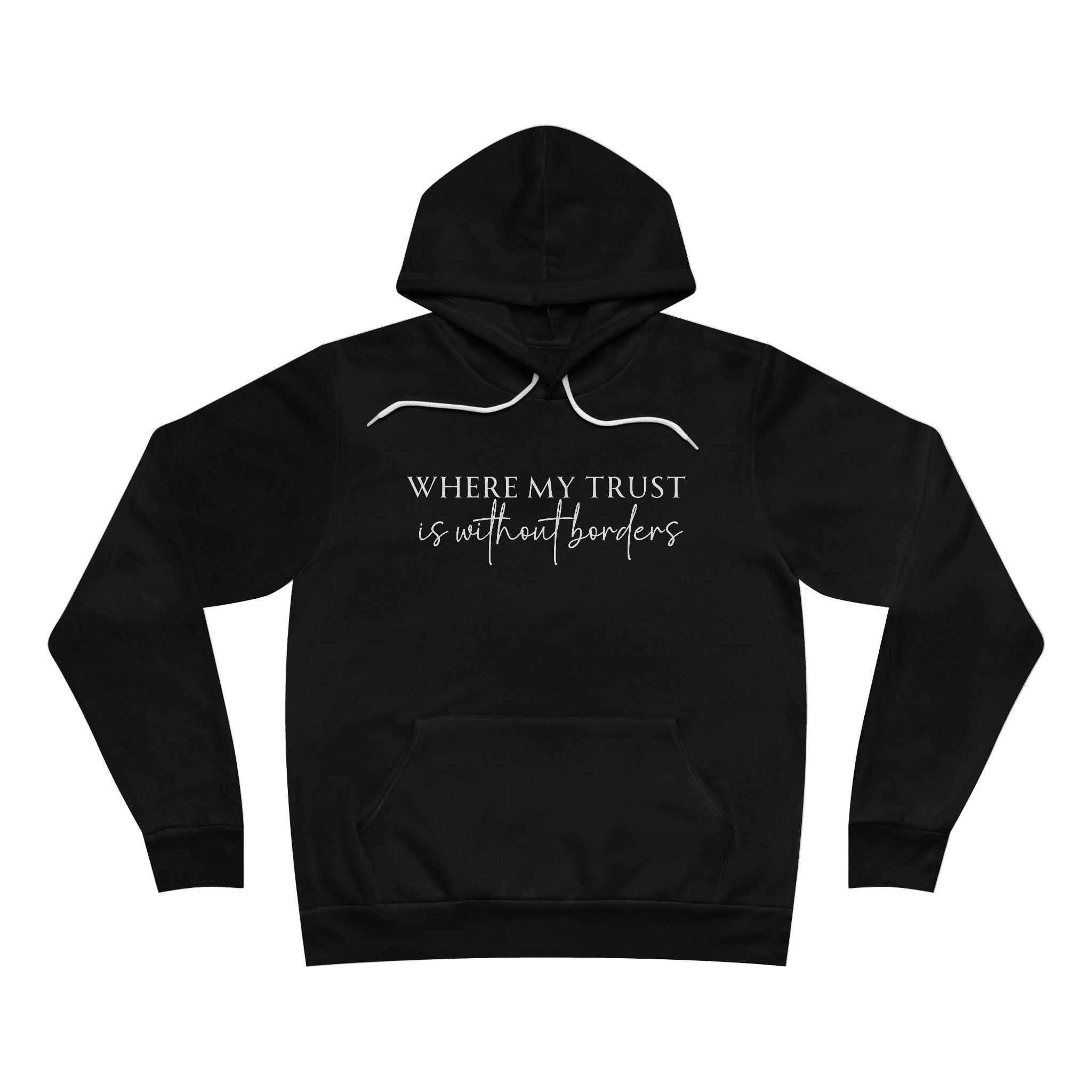 "Unbounded Faith" Deep Trust Women Hoodie