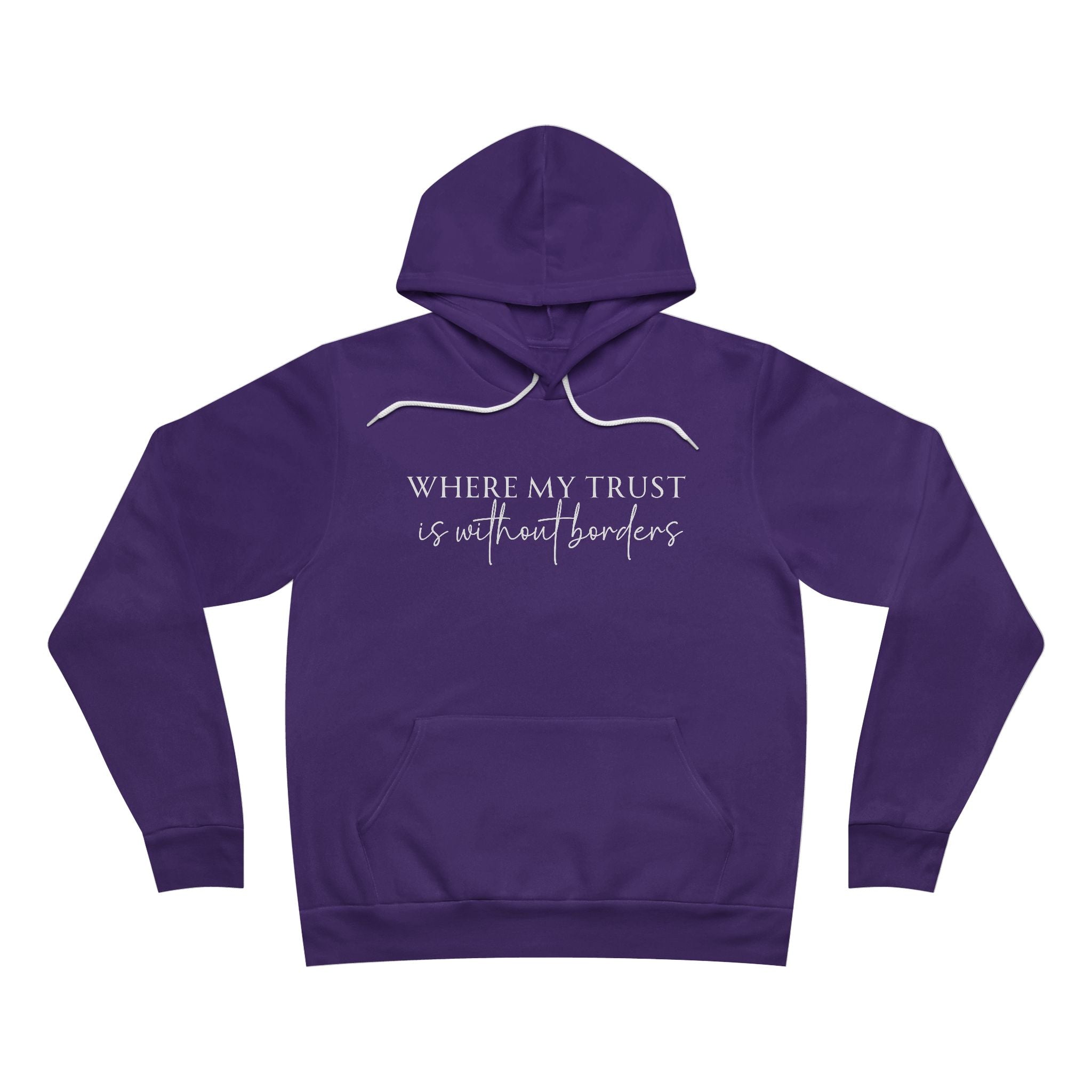 The "Unbounded Faith" Deep Trust Men Hoodie