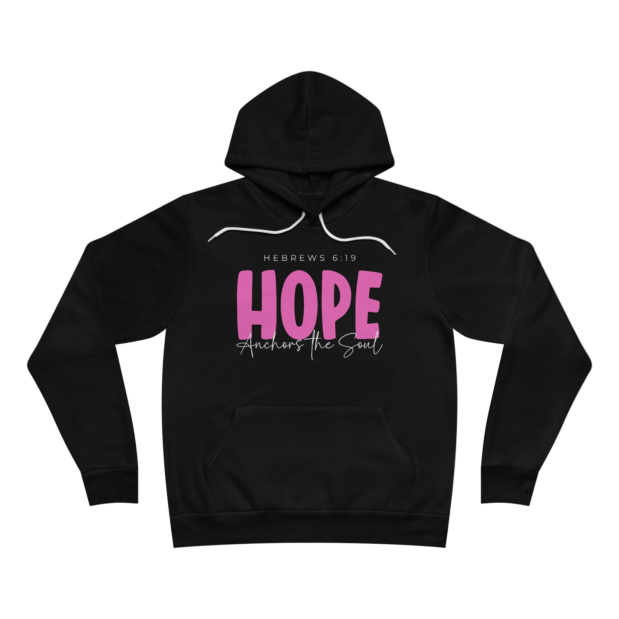 The Hebrews 6:19 "Unshakeable Hope" Men Hoodie