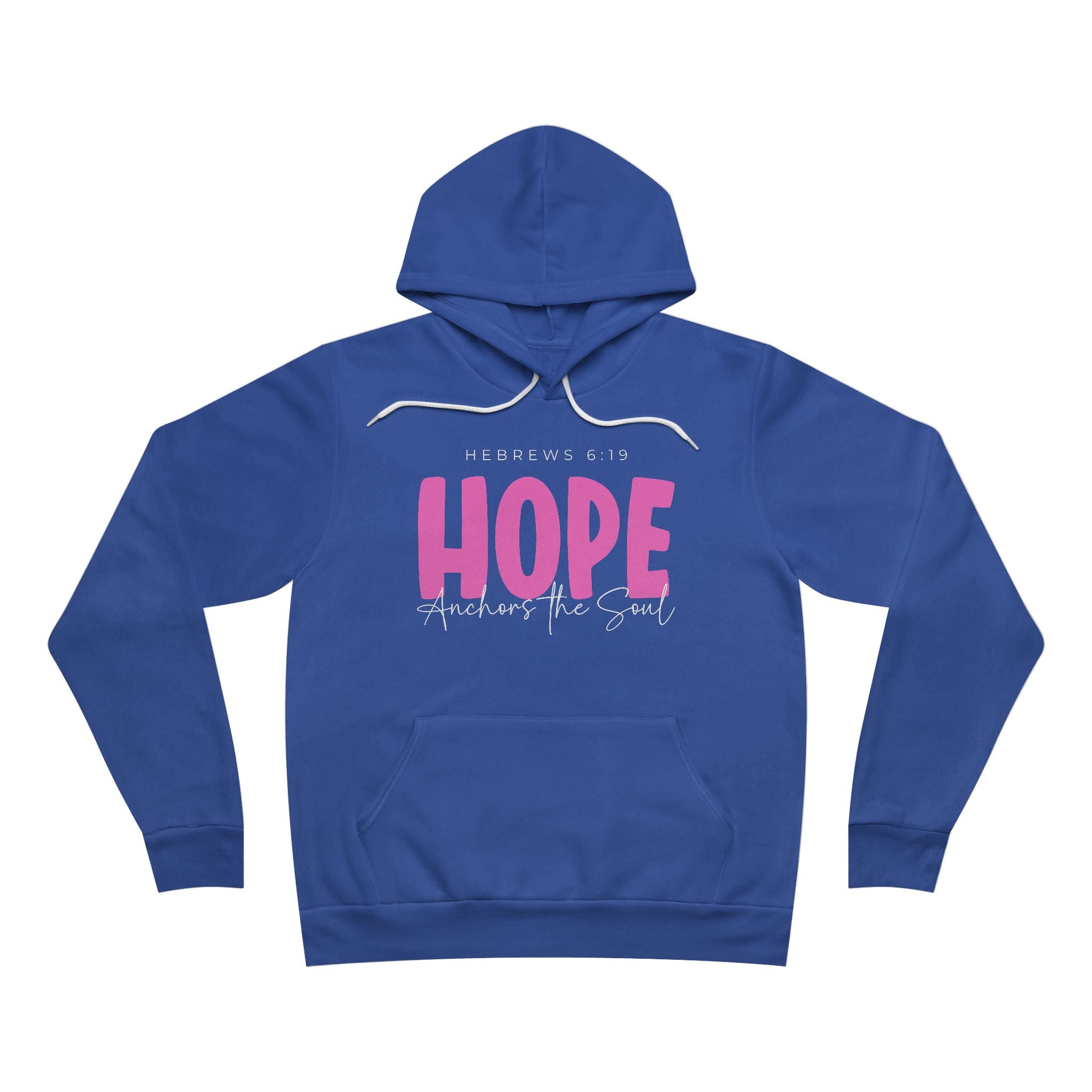 The Hebrews 6:19 "Unshakeable Hope" Men Hoodie
