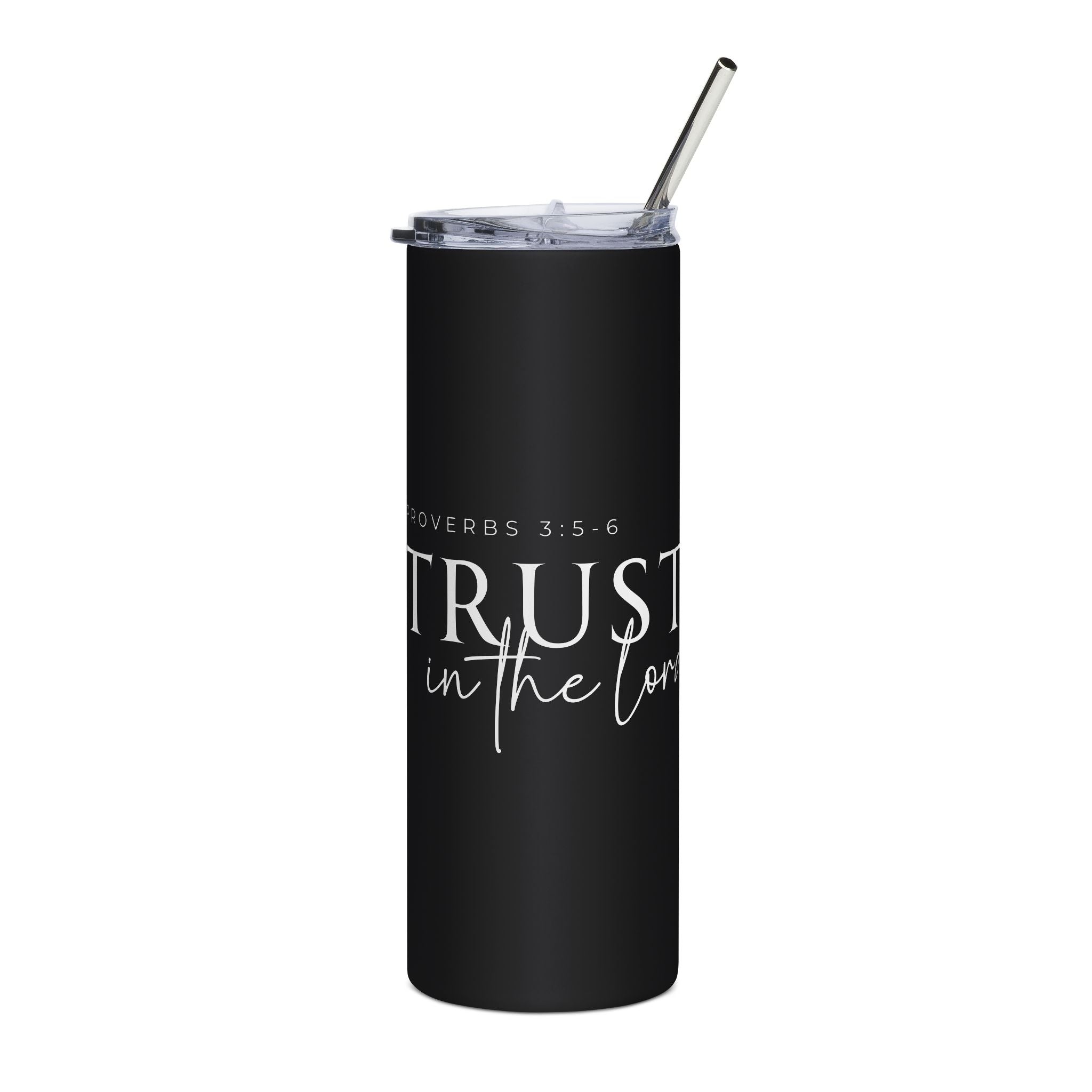 The Proverbs 3:5-6 "Directed Path" Tumbler