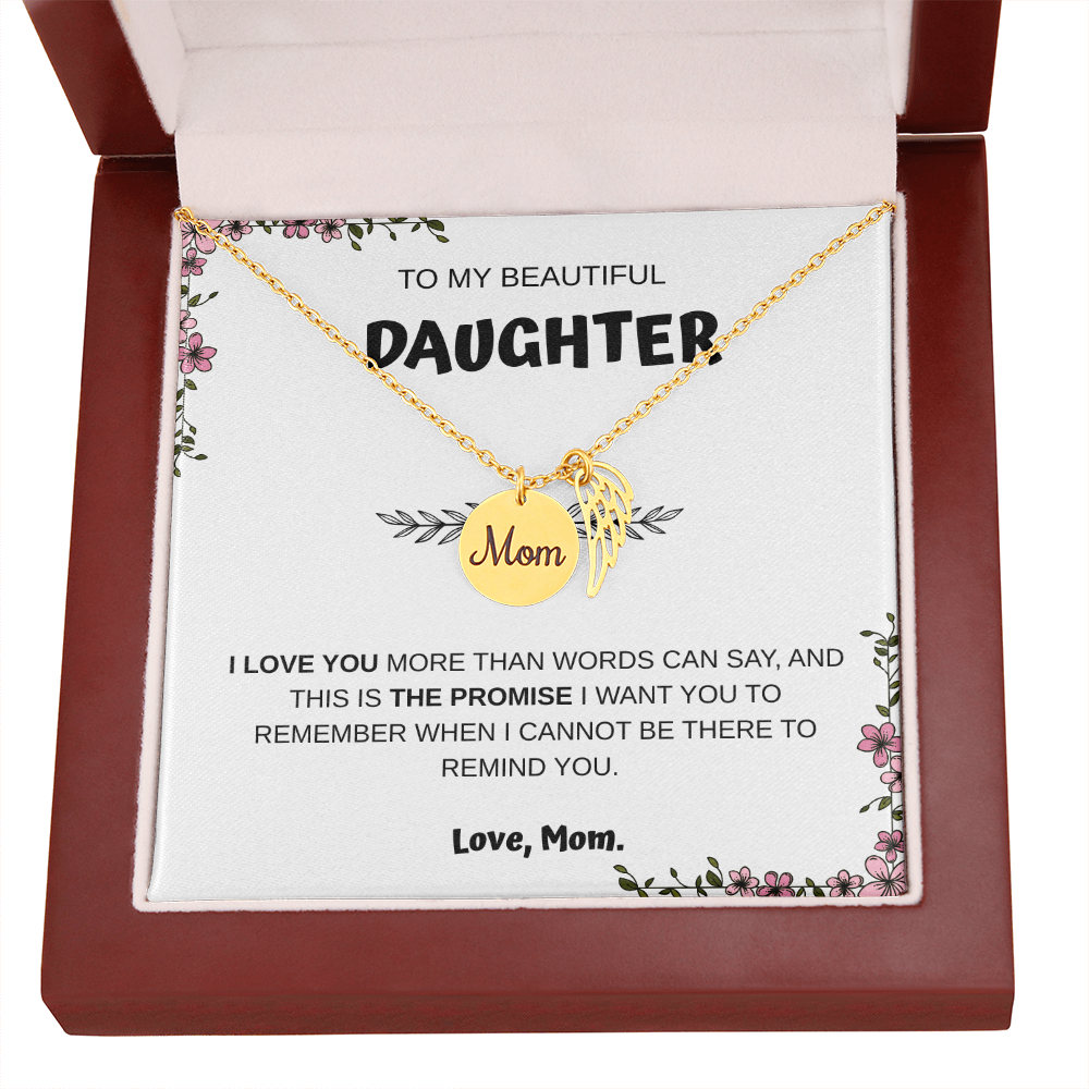 My Beautiful Daughter Memorial Necklace