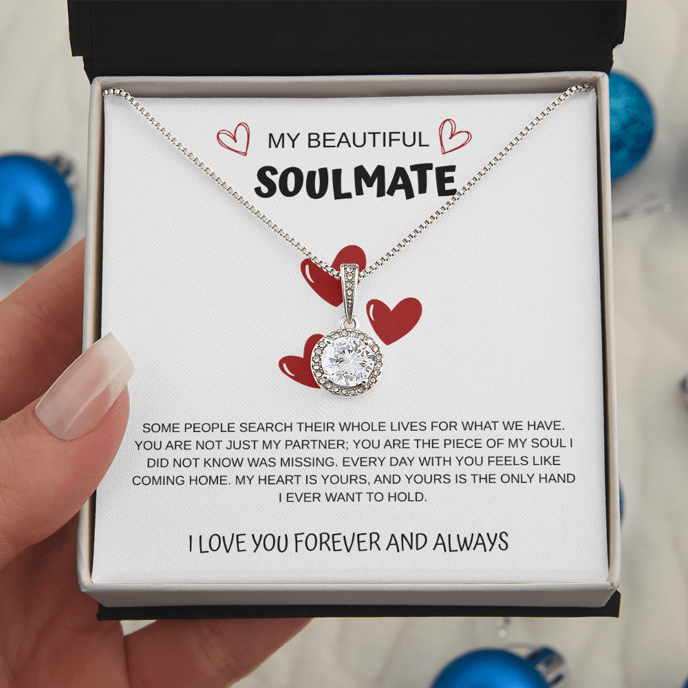 To My Beautiful Soulmate Necklace