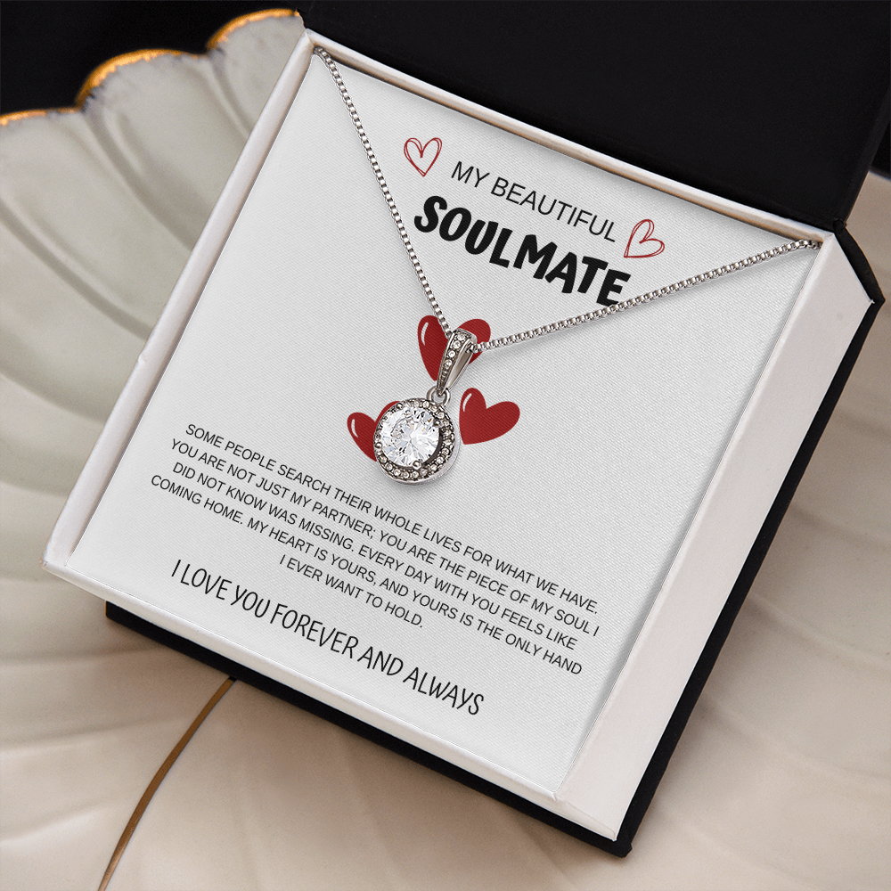 To My Beautiful Soulmate Necklace