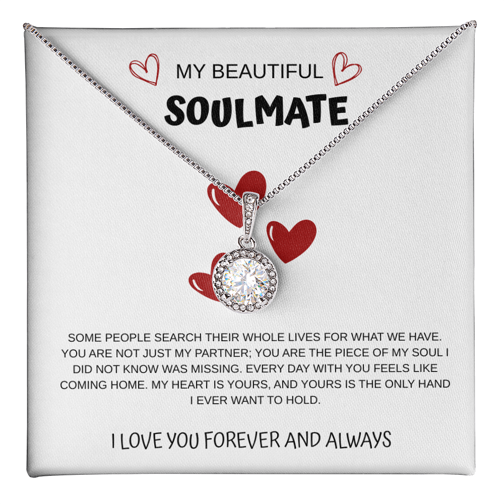 To My Beautiful Soulmate Necklace