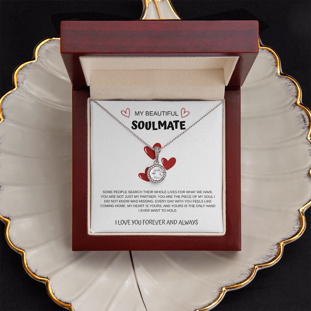 To My Beautiful Soulmate Necklace