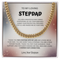 My Loving Stepdad Cuban Link Necklace From Stepson