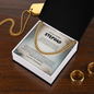 My Loving Stepdad Cuban Link Necklace From Stepdaughter