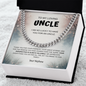 To My Loving Uncle Necklace From Nephew