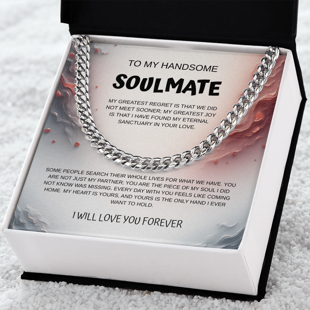 Mon beau collier à maillons cubains 