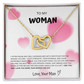 To My Woman Necklace From Your Man