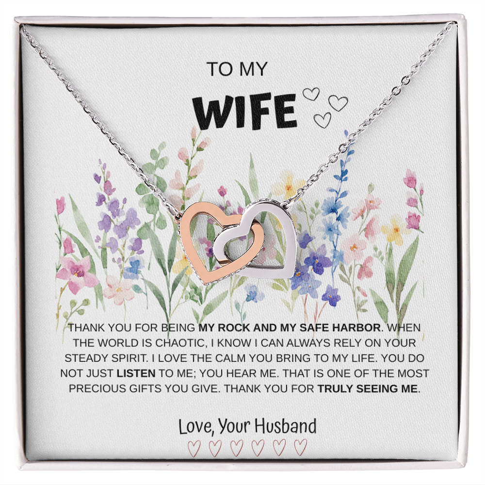 To My Wife Necklace From Husband