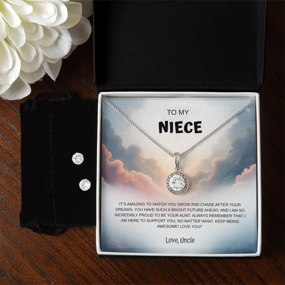 My Niece Necklace and Earring Set From Uncle
