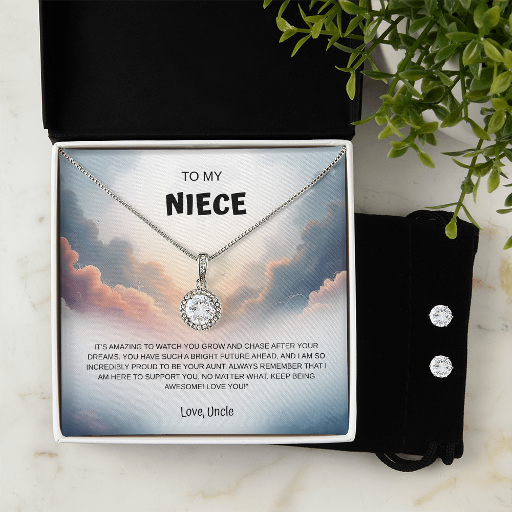 My Niece Necklace and Earring Set From Uncle