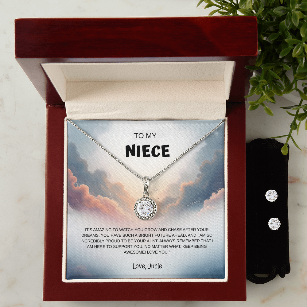 My Niece Necklace and Earring Set From Uncle