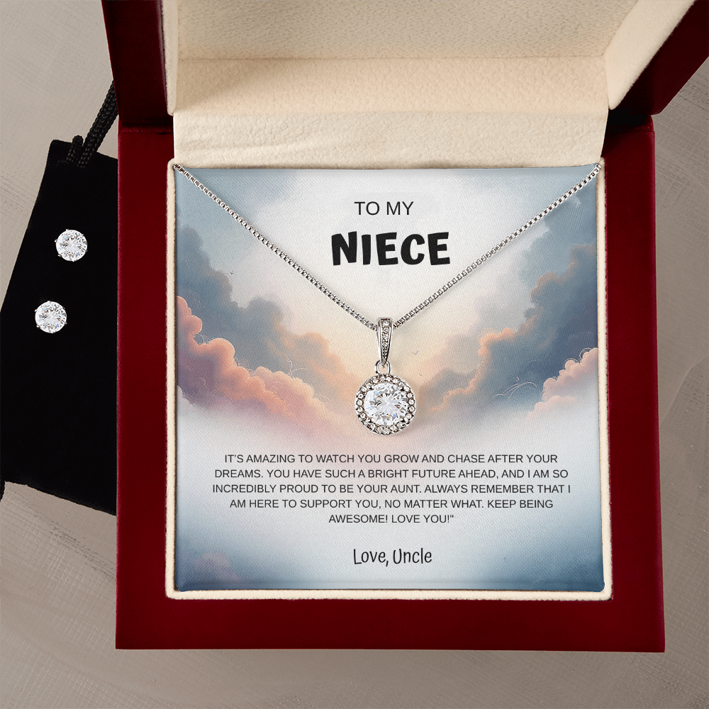 My Niece Necklace and Earring Set From Uncle