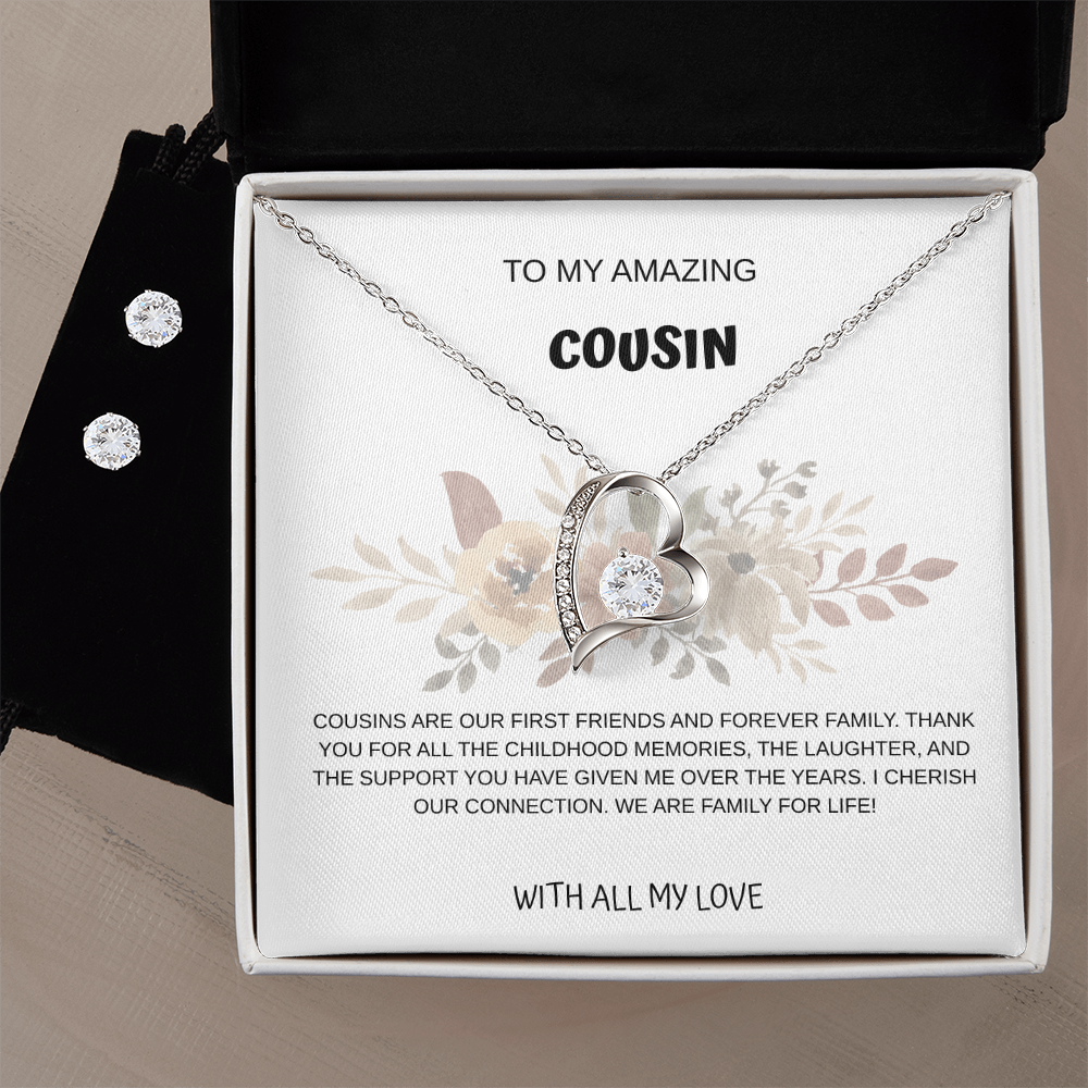 To My Amazing Cousin Necklace