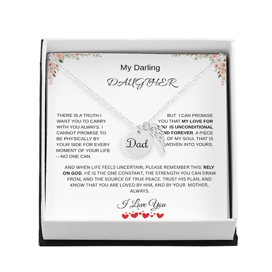 Dad Heartfelt Memorial Necklace
