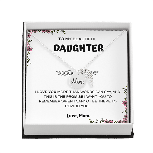 My Beautiful Daughter Memorial Necklace