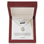 My dearest Aunt Crown Necklace From Nephew