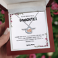 To My Beautiful Daughter Necklace From Mom