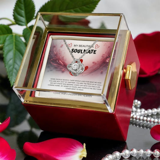 My Beautiful Soulmate's Love Knot Necklace